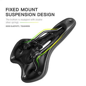 PUSAI cuir <span class=keywords><strong>Gel</strong></span>/pu nouveauté <span class=keywords><strong>vtt</strong></span> <span class=keywords><strong>selle</strong></span> de vélo confortable doux imperméable élastique siège de vélo - Product Image 5