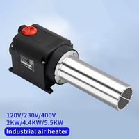 USINE 110V haute pression chauffage industriel souffleur à Air chaud pistolet vent chaud Air plastique soudage souffleur de chaleur 230V réchauffeur d'air chaud