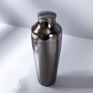 Kit de matériel de bar avec logo <span class=keywords><strong>personnalisé</strong></span> Outil pour <span class=keywords><strong>barman</strong></span> Bouteille en acier inoxydable isolée Mélangeur à cocktail en cuivre noir 700ml - Product Image 3
