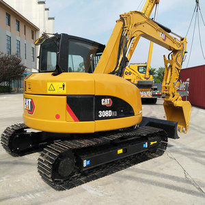 High efficiency Caterpillar Cat 308DCR used mini excavator 8ton cat308 EPA CE certificate <b>second</b> <b>hand</b> digger - Product Image 4