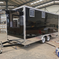 Camion de restauration mobile de haute qualité entièrement équipé pour la vente de hot-dogs