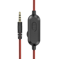 Headset Gaming HOCO W103 Magic Tour dengan Mikrofon Omnidirectional 3.5mm dan USB