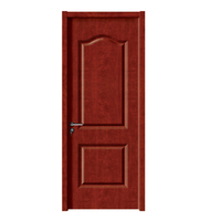 BBSD040 Portes en peau WPC imperméables à taille personnalisée Deux portes intérieures de conception carrée