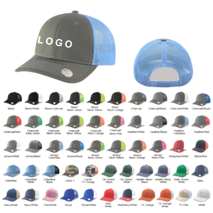 ZG 플랫 챙 자수 인쇄 사용자 정의 로고 남성 빈 고라 스포츠 스냅 백 야구 모자 장착 모자 - Product Image 3