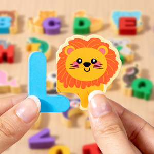 Giocattoli in legno per bambini giocattolo Montessori farfalla Puzzle per bambini giocattolo per bambini - Product Image 5