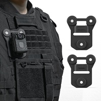 Caméra corporelle de sécurité magnétique BK02 avec pince magnétique pour toutes les marques de caméras corporelles avec clips de fixation