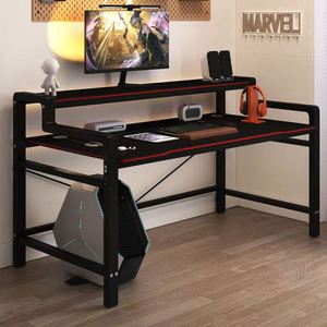 Venta al por mayor de fábrica, juego de silla y mesa para juegos, Mdf, Top PC, escritorio para juegos de ordenador, mesa de escritorio para juegos para oficina en casa - Product Image 2