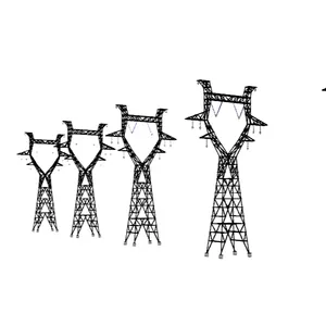 Башня линии передачи 35-500 кВ, Высота 15-40 м, высота 320 м