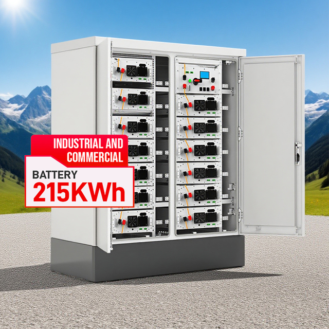 High Voltage Lithium Battery System 280Ah 80kwh 100kwh 200kwh 200kwh Industrial and Commercial Lifepo4 Battery Storage Cabinet