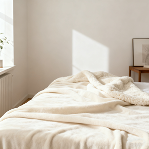 Tùy Chỉnh Bán Buôn Lông Cừu Chăn Cao Cấp Sang Trọng Flannel Vua Kích Thước Mùa Đông Giường Chăn Cho Khách Sạn Nhà - Product Image 2