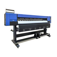 Impresora de Inyección de Tinta Eco Solvente Automática Ayf 1.8m 6 pies XP600 I3200 con 1 Año de Garantía para Imprentas y Publicidad