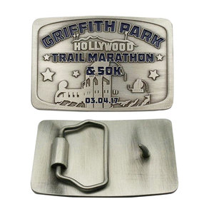 Fabricant Oneway : Médailles de souvenir Marathon au design antique, Boucles de ceinture en métal avec logo personnalisé, Boucles de ceinture Western personnalisées - Product Image 4