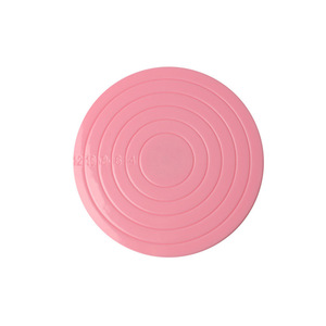 Saffron Factory price Cake Rotating Turntable Stand cake decorating tool smoothly revolving Small size plastic stands
