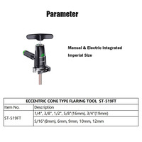 Kit d'outils de soudure à l'éloquiement DSZH ST-519FT ST-806A ST-809AM ST-R806(A) pour tubes en cuivre, idéal pour la climatisation et la réfrigération