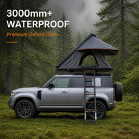 Carpa Triangular de Aluminio para Techo con Ventanas, Tela Resistente a la Intemperie y Fácil Instalación para Acampar al Aire Libre