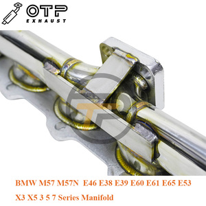 Tubo de escape OTP, accesorio para BM * Racing Tur, colector M57, M57N, E60, E61, X5, 3.0D, 2.5D, 325D, <span class=keywords><strong>330D</strong></span>, 525D, 530D - Product Image 5