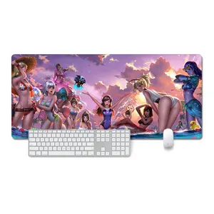 Sexy Mouse Pad/Mat Tùy Chỉnh Lớn Gaming Keyboard Mouse Pad Tùy Chỉnh Trò Chơi Playmats, Không Trượt Cao Su Cơ Sở Mở Rộng XXL Chuột Pads