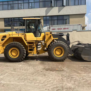 Chargeuse sur pneus Volvo 105E d'occasion avec pelle avant, Shanghai, avec pompe hydraulique d'origine Volvo L20F L105 Charger par Parker - Product Image 1