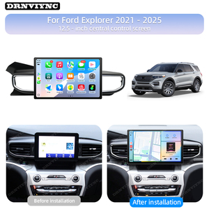 วิทยุติดรถยนต์ระบบ <span class=keywords><strong>Android</strong></span> 12 ขนาด 12.5 นิ้ว สำหรับ Ford Explorer ปี 2021 - 2025 รองรับ CarPlay กล้อง 360 องศา GPS หน้าจอสัมผัส เครื่องเล่นมัลติมีเดีย - Product Image 2