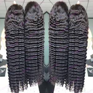 <span class=keywords><strong>Parrucche</strong></span> All'Ingrosso di Capelli Umani Vietnamiti Grezzi 13x4 Full Lace Frontal HD Body Wave - Product Image 2