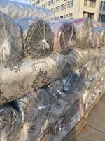Offre Spéciale Professionnelle Tissu Jacquard Lourd Usine 280cm Rideau Occultant Ignifuge à Motif Géométrique Personnalisé