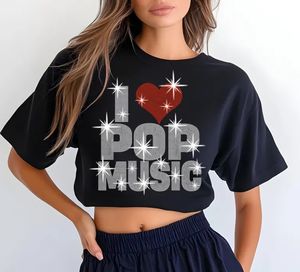 Ropa de Novia Ecológica de Diseño para Mujer, Camiseta 100% Algodón con Pedrería, Estilo Formal, Decoración para el Equipo de la Novia - Product Image 6