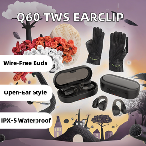 Audífonos Inalámbricos JL Q60 TWS de Alta Calidad con LED, Batería Visible, Diseño Abierto, Clip para la Oreja, Resistentes al Agua IPX5, Sonido Hi-Fi LHDC 5.3 - Product Image 2