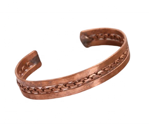 Brazaletes de Moda Clásicos para Mujer, Diseño en Capas con Patrón de Cuerda, Latón y Cobre de Alta Calidad, Artesanía de Calidad para Bodas - Product Image 4