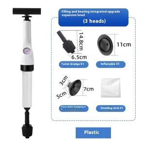 Émbolo de inodoro de dragado de alcantarillado de alta presión para baño, fregadero de cocina, obstrucción de verduras - Product Image 5