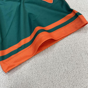 Camisetas deportivas informales personalizadas para hombre, material de Jersey de poliéster/algodón con cremallera y diseño impreso por sublimación en blanco - Product Image 6