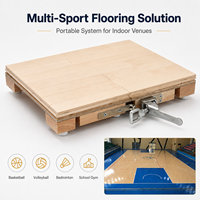 FH FH-LOCK Sol modulaire portable pour événements sportifs temporaires, installation rapide sans outils, assemblage rapide, emboîtable