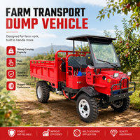 Camion benne diesel tout-terrain à quatre roues motrices pour vergers et terrains montagneux, prix compétitif, tracteur agricole