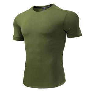 Di alta qualità su misura logo privato in Nylon Spandex sport Fitness <span class=keywords><strong>abbigliamento</strong></span> <span class=keywords><strong>uomo</strong></span> bianco <span class=keywords><strong>palestra</strong></span> t-shirt - Product Image 6