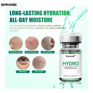 Ampolla de Ácido Hialurónico Jet Peel, Suero con Péptidos, Exfoliación, Antienvejecimiento, Iluminador, Hidratante, Reparación y Renovación de la Piel, OEM Sanendi - Product Image 4