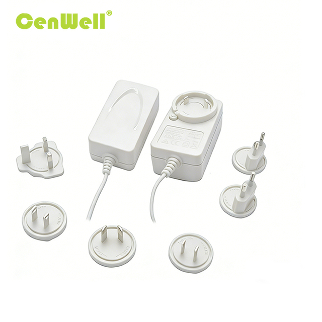 High Quality OEM ODM 42W Convertible Plug Adapter 30V1.4A 36V1A 16.8V2.5A 18V2A AC DC Interchangeable Power Adapters