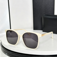 Lunettes de soleil unisexes personnalisées avec verres carrés dégradés en PC, montures brunes, monture intégrale, protection UV %