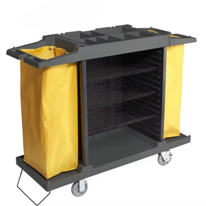 Vente en gros de sacs multifonctions pour le service en chambre pour le ménage extérieur <span class=keywords><strong>Chariot</strong></span> de nettoyage <span class=keywords><strong>Rubbermaid</strong></span> - Product Image 4