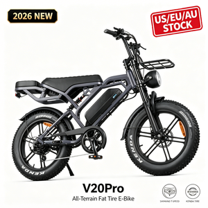 จักรยานไฟฟ้า QMWHEEL V20 Pro ขนาด 20 นิ้ว ยางใหญ่ แบตเตอรี่ 48V 15.6AH มาตรฐาน CE EEC COC คลังสินค้า EU อิตาลี ระบบกันสะเทือนคู่ - Product Image 1