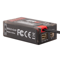 Récepteur RadioMaster ER6 24GHz ExpressLRS PWM 6 canaux ELRS double antenne RX avec télémétrie de tension pour avion RC, voiture à aile fixe