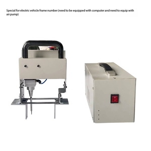 Top khí nén đánh dấu máy cầm tay mặt bích thép cấu trúc khuôn kim loại đánh dấu máy mã hóa máy Khắc Máy - Product Image 3