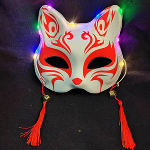 Máscara <span class=keywords><strong>de</strong></span> Zorro, Tigre, <span class=keywords><strong>Gatito</strong></span>, para Cosplay, Adultos, Moderna, para Fiesta <span class=keywords><strong>de</strong></span> Halloween, <span class=keywords><strong>de</strong></span> Plástico - Product Image 1