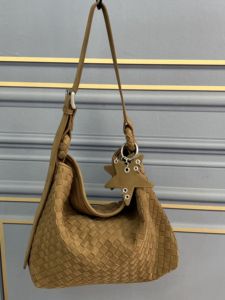 <span class=keywords><strong>Bolso</strong></span> Tote de Hombro <span class=keywords><strong>Mediano</strong></span> de Nubuck Premium Exclusivo Transfronterizo, <span class=keywords><strong>Bolso</strong></span> de Otoño/Invierno con Colgante de Estrella, <span class=keywords><strong>Bolso</strong></span> Hobo para Llevar Bajo el Brazo - Product Image 4