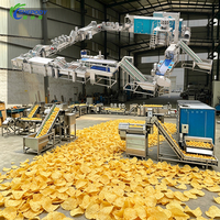 Shepody CE ISO gecertificeerde complete productielijn voor aardappelchips, frietjes en chips, machine voor het maken van aardappelchips