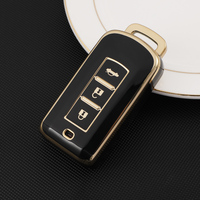 Mitsubishi Xpander Attrage L200 Factory Direct Key Cover Case Hottest Car Accessory Thailand Gold Line Ultimate TPU Protection