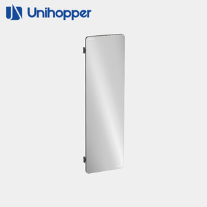 Unihopper Wardrobe <b>Door</b> Mirror Aluminum Frame Led Illuminated Wall Mount Home Use Minimalist Design - Product Image 5