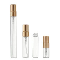 Mini flacon de parfum vaporisateur personnalisé de 3 ml, 5 ml, 10 ml, échantillon miniature, parfum de voyage pour les packs d'essai de parfum