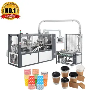 Middle Speed Paper Cup Machine Small Paper Cup Printing Machine For 7-9oz Cups Bowl