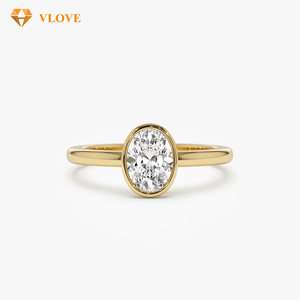 IGI Certified <strong>Diamond</strong> Lab Grown Engagement <strong>Ring</strong> 14k Gold Lab Created <strong>Diamond</strong> Wedding <strong>Rings</strong> 0.75ct Wedding <strong>Rings</strong> - Product Image 2