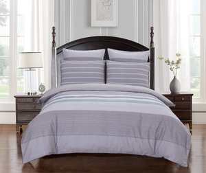 Ensemble <span class=keywords><strong>de</strong></span> literie Heniemo <span class=keywords><strong>de</strong></span> luxe, design moderne, <span class=keywords><strong>couette</strong></span>, édredon, drap, pour la maison, polyester pas cher, taille Queen, 100% microfibre - Product Image 4