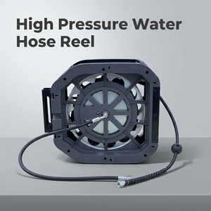 <span class=keywords><strong>Station</strong></span> de lavage de voitures commerciale intégrée 5 en 1 haute pression avec système de dévidoir intégré eau, air, électrique et mousse - Product Image 2